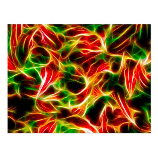 Fractalius löv vykort