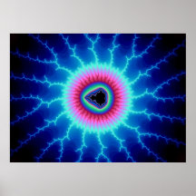 Fractalöga Print