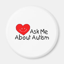 Fråga mig om Autism (hjärta) Magneter