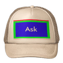 Fråga -! UCreate frågar jGibneyen Zazzle Trucker Kepsar