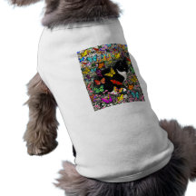 Fräknar i fjärilar - smokingkattunge hund tshirt