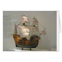 Frakter av världsutforskare, Christopher Columbus Hälsningskort