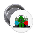 Främmande grafiska gåvor pins