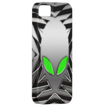 Främmande Head geometriskt för utrymme iPhone 5 Case-Mate Skydd