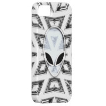 Främmande Head geometriskt för utrymme iPhone 5 Case-Mate Cases