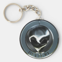 Främmande huvud 05 Keychain för metall Nyckel Ring