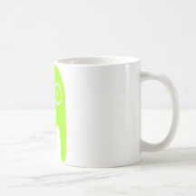 Främmande Invader Kaffe Mugg