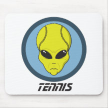 Främmande tennis mus mattor