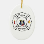 Framtid FF Dalmation Julgransdekoration
