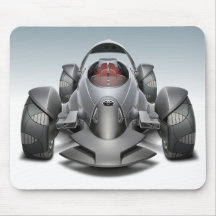 Framtida bil 1 Mousepad Musmattor
