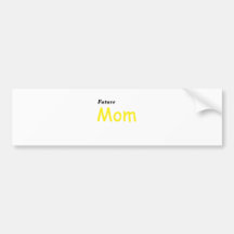 Framtida mamma bildekal