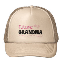 Framtida mormorTshirts och gåvor Kepsar