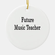 Framtida musiklärare jul dekorationer