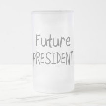 Framtida president kaffe muggar