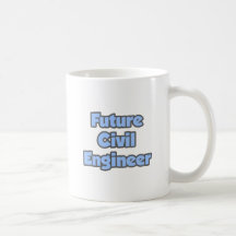 Framtida väg-och vattenbyggnadsingenjör kaffe mugg