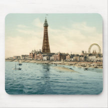 Från centralpir Blackpool, England Musmatta
