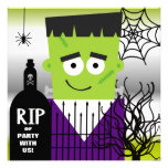 Frankenstein halloween festinbjudan