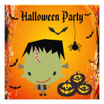 Frankie, pumpor, fladdermöss & spindelhalloween fe anpassade tillkännagivande