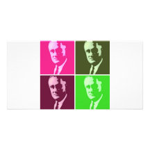 Franklin D. Roosevelt Anpassade Foto Kort