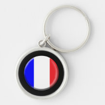 Frankriken Keychain Nyckelring