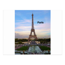 FrankrikeParis Eiffel torn (vid St.K) Vykort