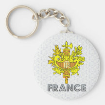 Frankrikevapensköld Nyckelringar