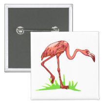 Frannie Flamingo Pins