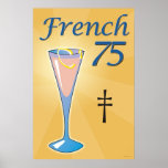 Fransk 75 print