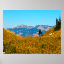 Fransk alperna posters
