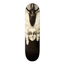 Fransk Marionette för vintage för aristokratWighår Skate Boards