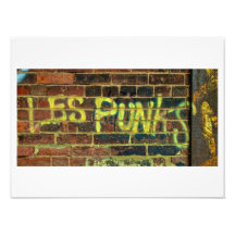 Franska grafitti i Brooklyn Fototryck