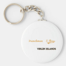 Fransman fjärdVirgin Islands klassiker Nyckelring