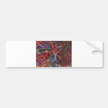 Franz Marc - djur ödekanfasdöd 1913 After Bildekal