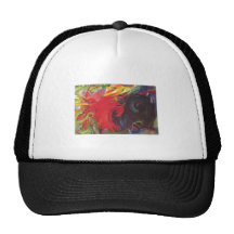 Franz Marc - stridighet bildar 1914 svart rött för Trucker Keps