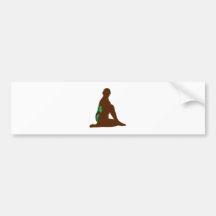 Frau Woman Silhouette Auto Sticker