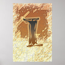 FRAZZLEMONOGRAM MIG POSTERS