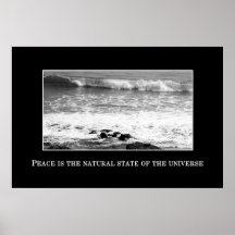 Fred är det naturligt påstår av universum posters