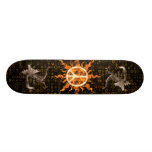 Fred flammar spiral skate decks