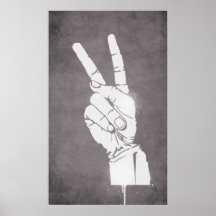 Fred (Grunge) - konsttryck Print