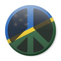 Fred i Solomon Island Kylskåps Magneter
