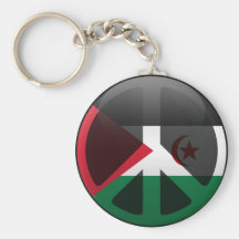 Fred i Western Sahara Nyckelringar