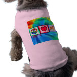 Fred kärlek, ChowChows T-shirt För Hundar