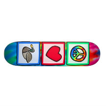Fred kärlek, duckar skateboard decks