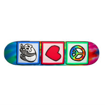 Fred kärlek, Pandas Skate Deck