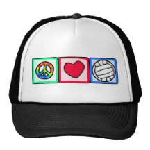 Fred kärlek, volleyboll baseball hat