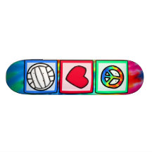 Fred kärlek, volleyboll skate board deck