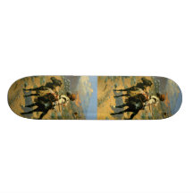 Frederic Remingtons den indiska trapperen (1889) Skate Board