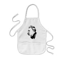 Frederich Nietzsche porträtt Förkläde