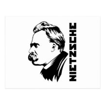 Frederich Nietzsche porträttvykort