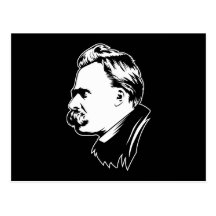 Frederich Nietzsche porträttvykort